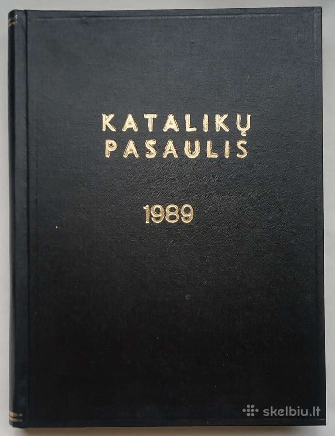 Katalikų pasaulis 1989 m. 12 žurnalų rinkinys