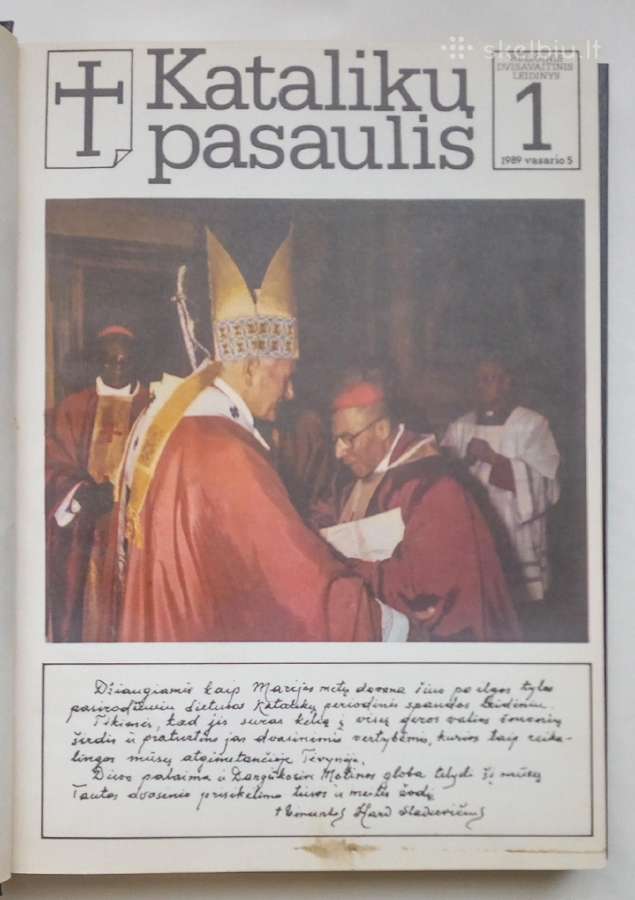 Katalikų pasaulis 1989 m. 12 žurnalų rinkinys - nuotraukos Nr. 6