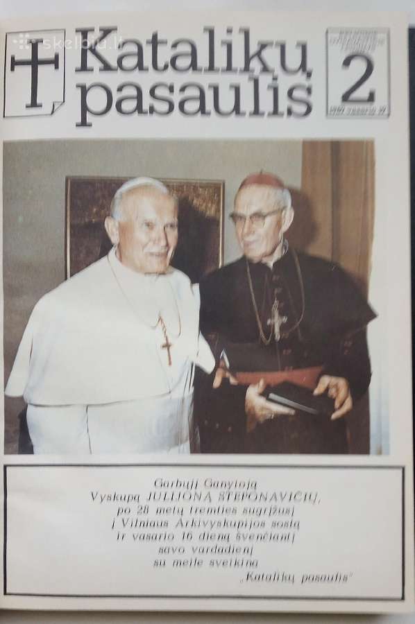 Katalikų pasaulis 1989 m. 12 žurnalų rinkinys - nuotraukos Nr. 7