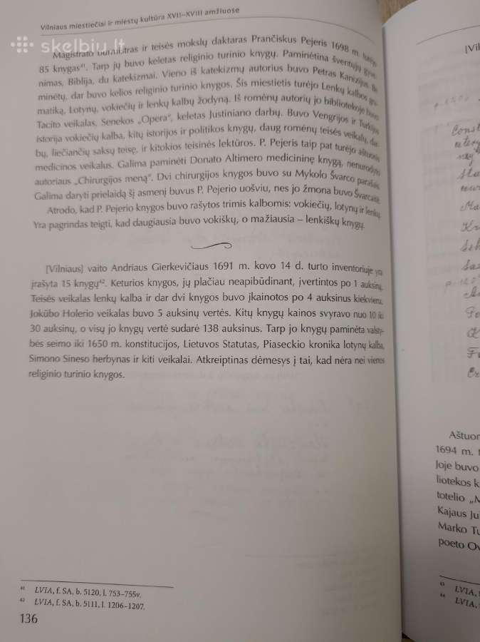 Knyga. Vilniaus miestieciai ir miestu kultura - nuotraukos Nr. 6