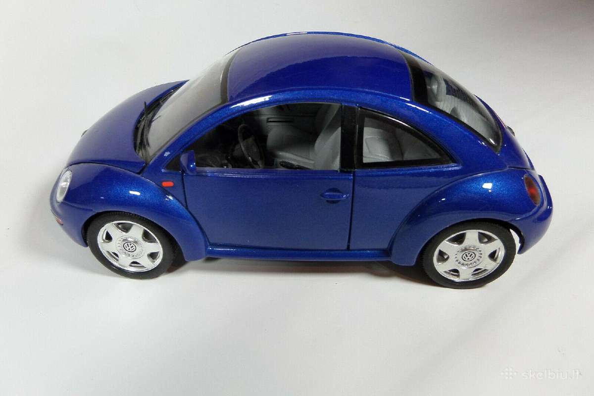Modeliukas vabalas volkswagen atsidaro dalys - nuotraukos Nr. 2