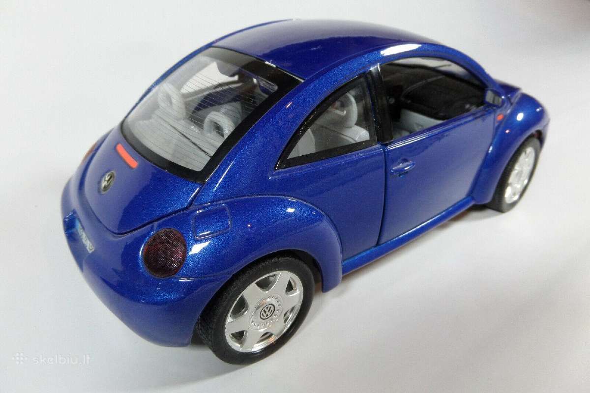 Modeliukas vabalas volkswagen atsidaro dalys - nuotraukos Nr. 3
