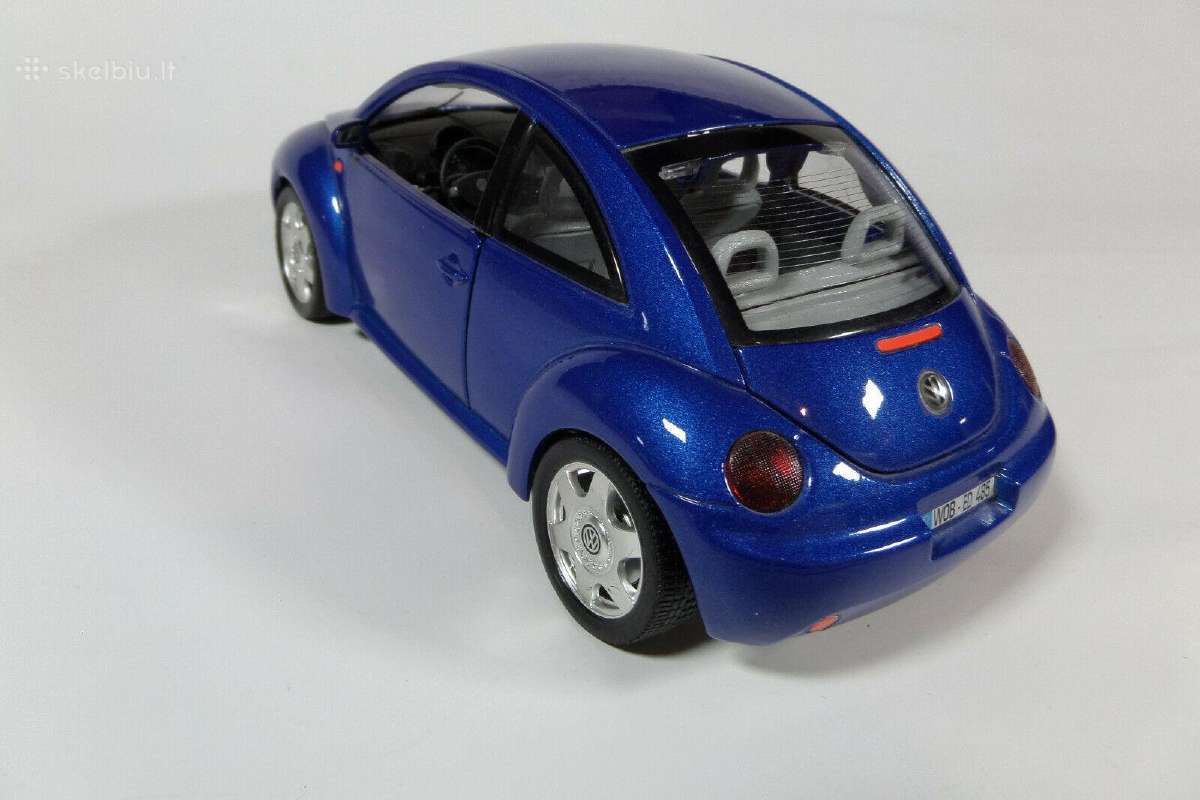Modeliukas vabalas volkswagen atsidaro dalys - nuotraukos Nr. 5