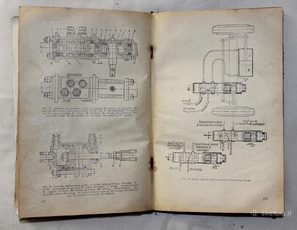 Savaeigiai grūdų kombainai Sk-4 Sk-4a knyga 1972m - nuotraukos Nr. 8