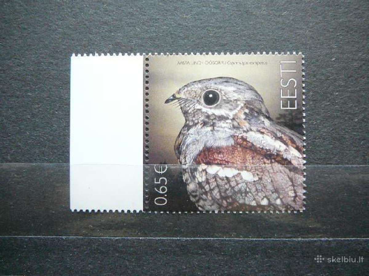 Pauksciai Estija 2019 Mnh es969s