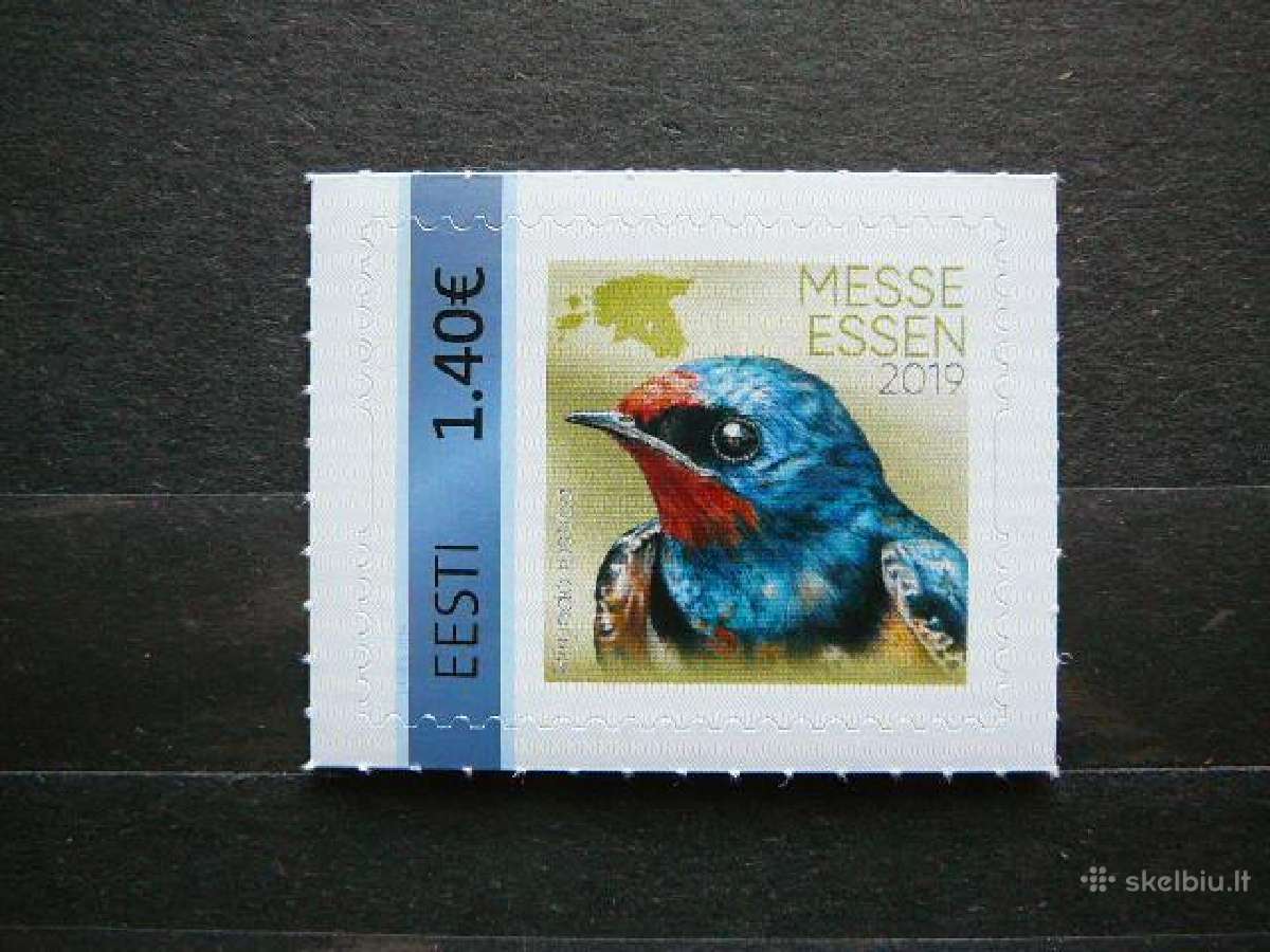 Pauksciai Esenas Estija 2019 Mnh es9mps