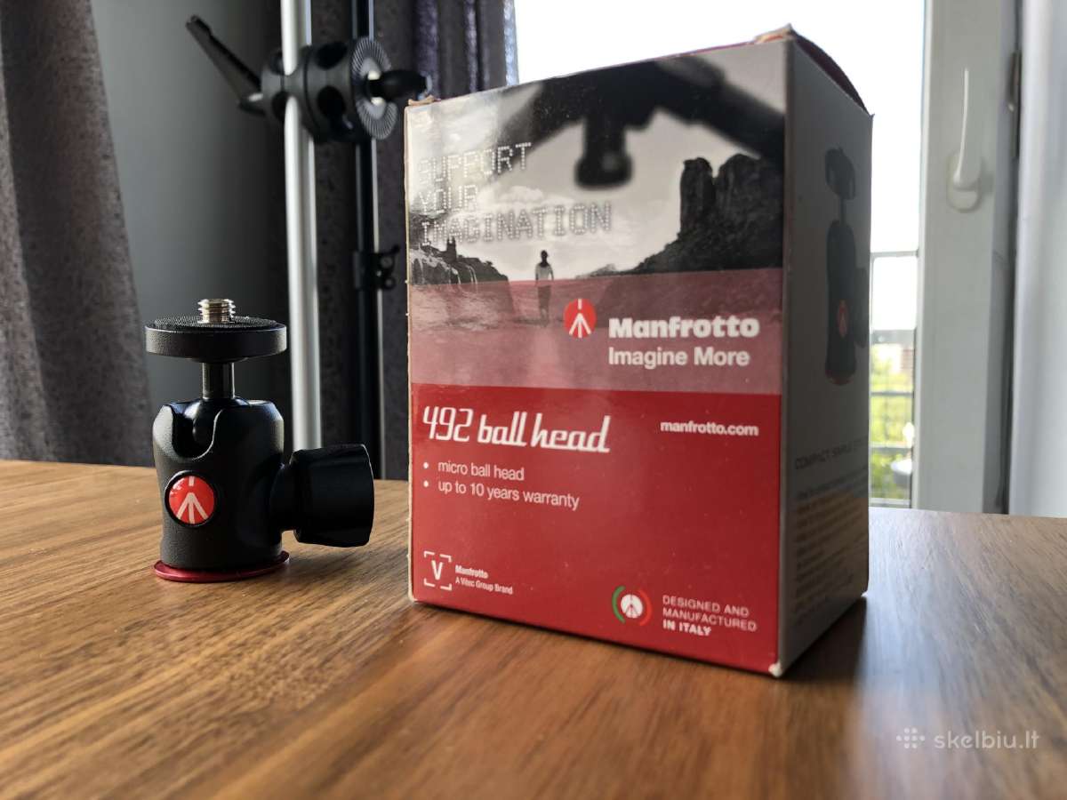 Manfrotto ball head 492 Mh492-BH