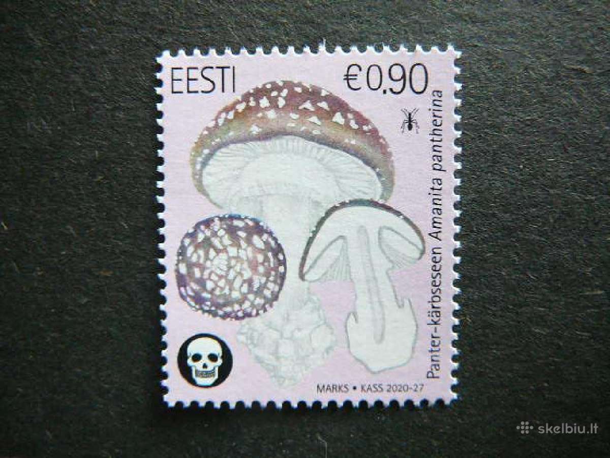 Grybai Estija 2020 Mnh es993s