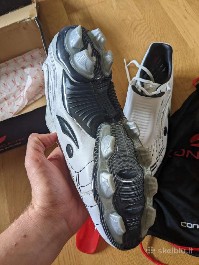 Futbolo bateliai concave Pt+ nauji 43 UK 9 - nuotraukos Nr. 4