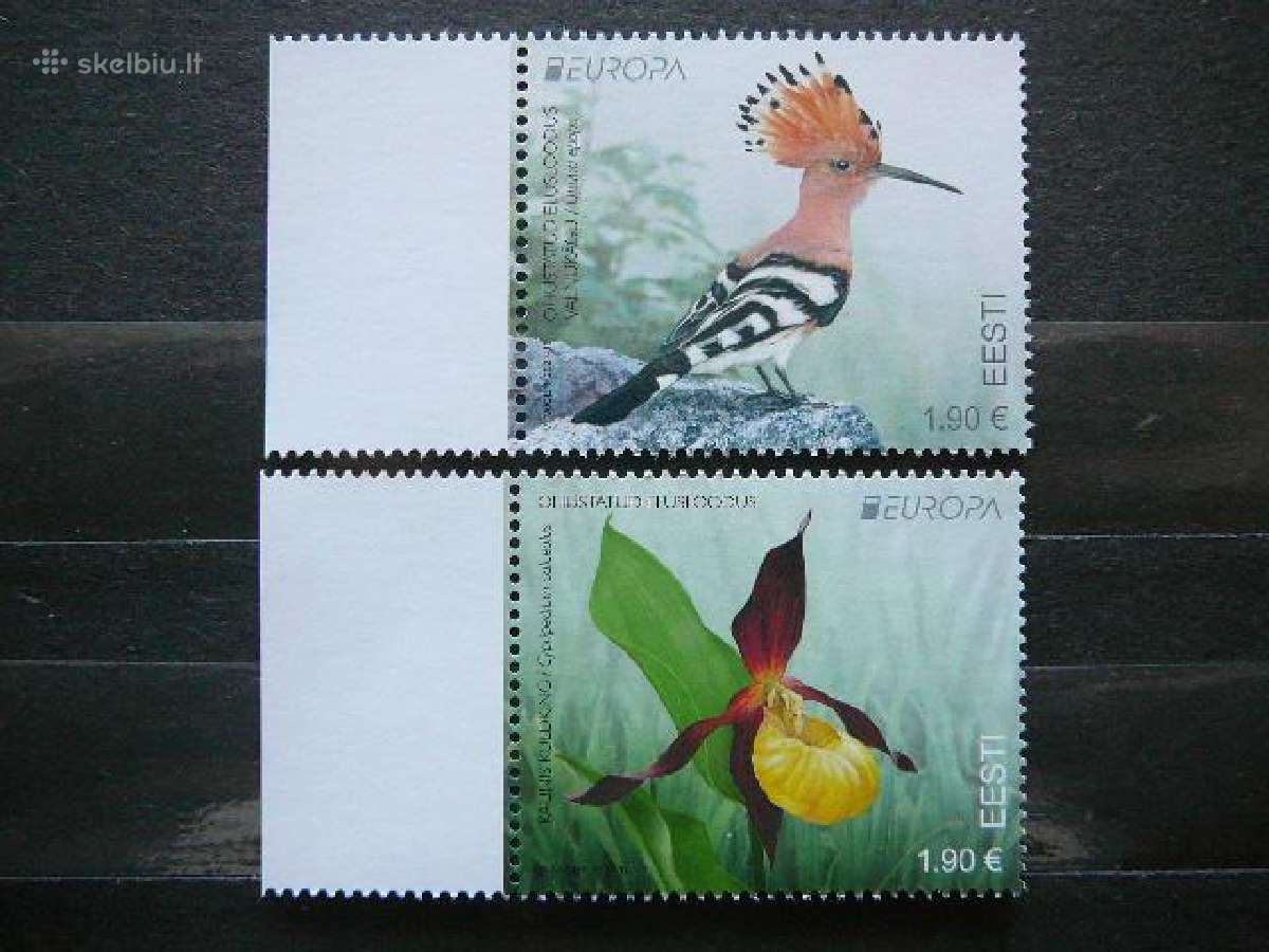 Europa Pauksciai Geles Estija 2021 Mnh es1004s