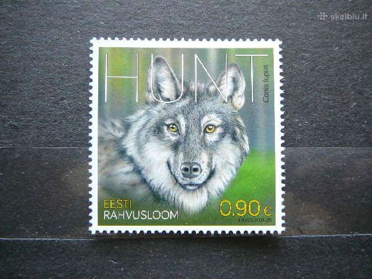 Vilkas Estija 2021 Mnh es1009s
