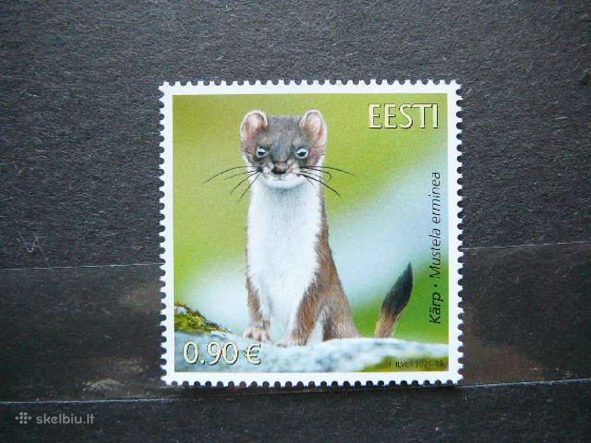 Sermuonelis Estija 2021 Mnh es1008s