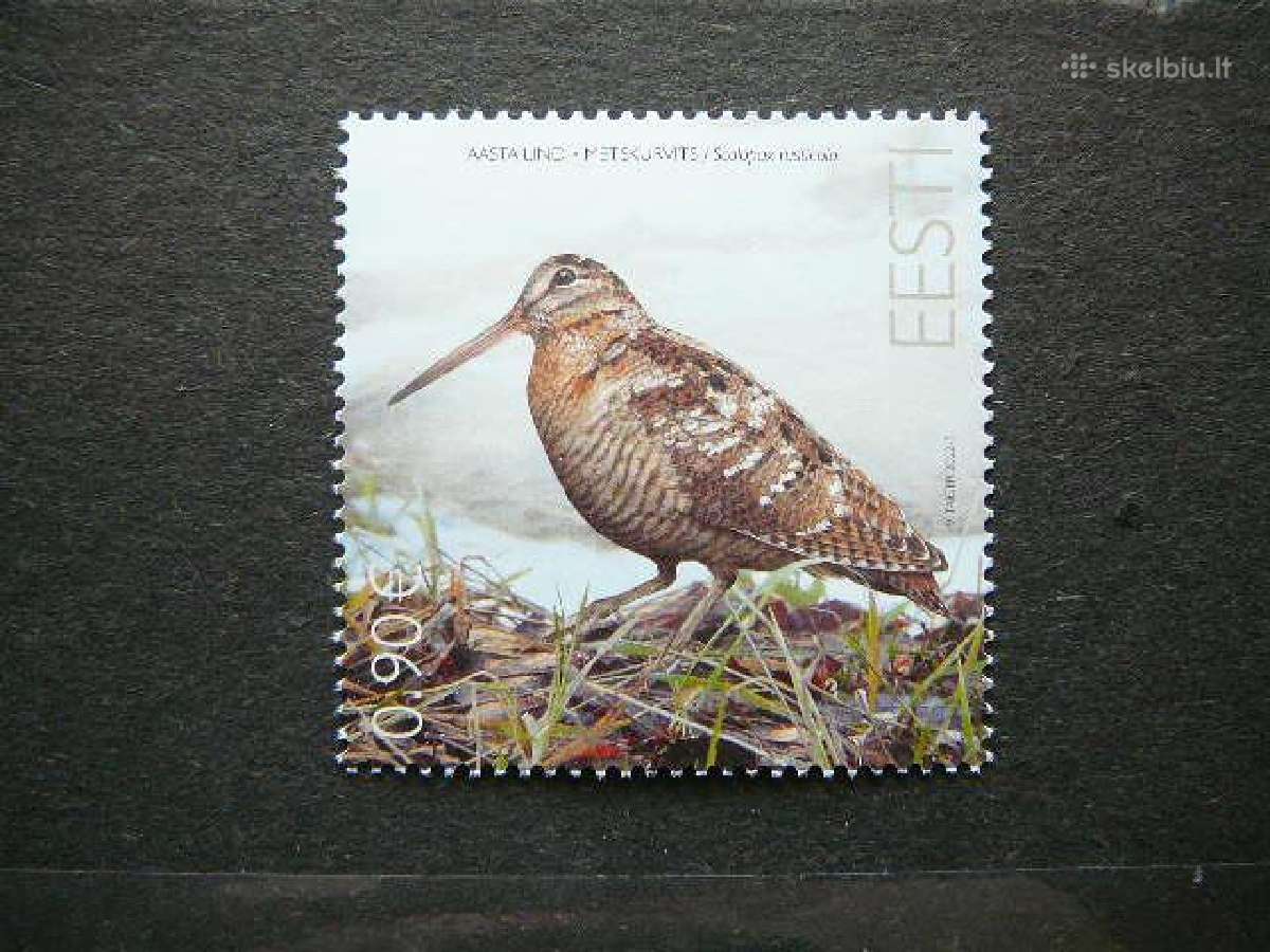 Pauksciai Estija 2022 Mnh es1011s