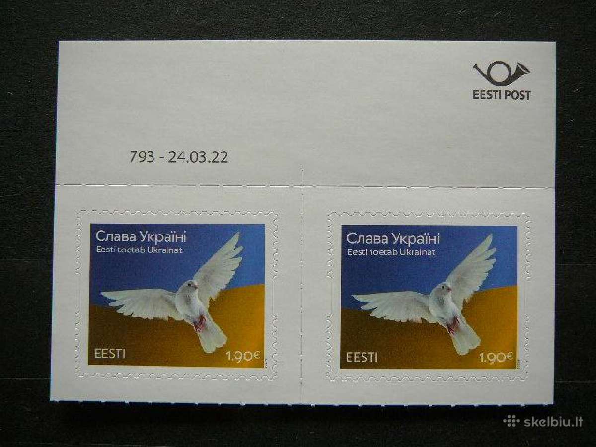 Su Ukraina Estija 2022 Mnh es1006sv