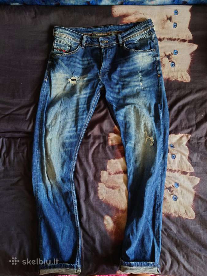 Vyriški džinsai diesel. L-XL.