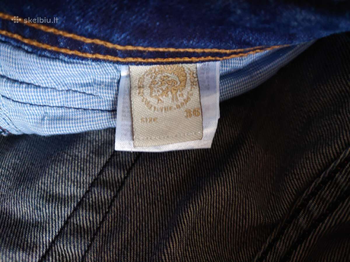 Vyriški džinsai diesel. L-XL. - nuotraukos Nr. 4
