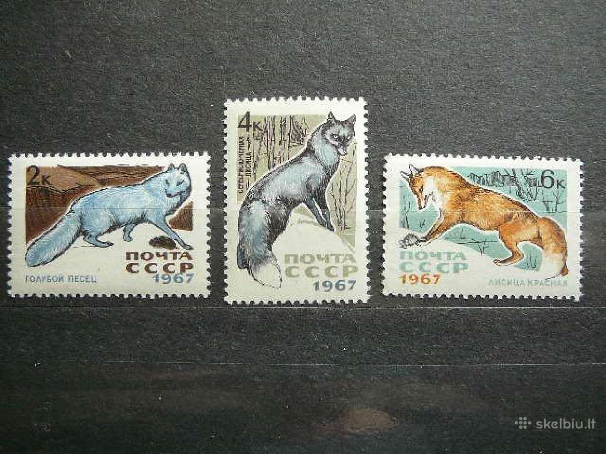 Ssr 1967 Zverys svarus s3386n