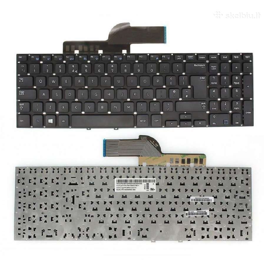 Samsung nešiojamų kompiuterių dalys / klaviatūros - nuotraukos Nr. 2