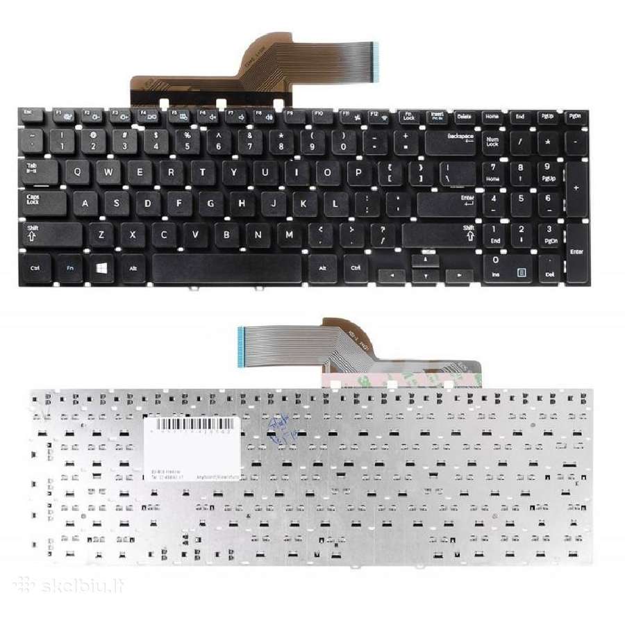 Samsung nešiojamų kompiuterių dalys / klaviatūros - nuotraukos Nr. 3