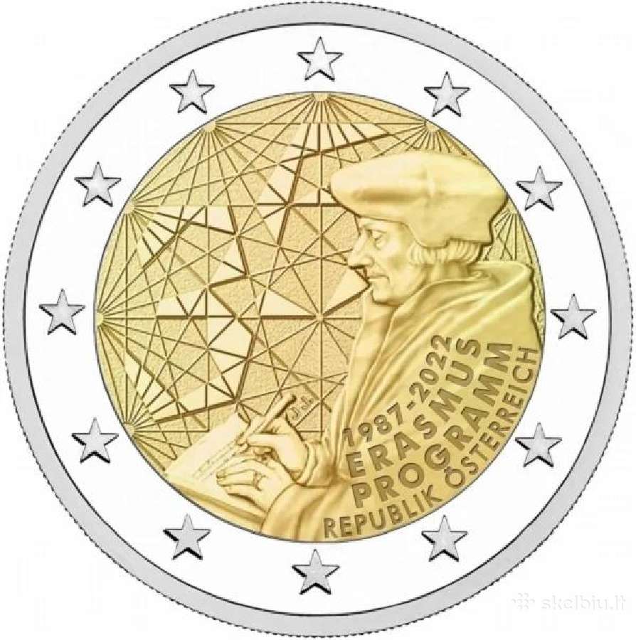 2 eurų Austrijos Unc proginės monetos - nuotraukos Nr. 2