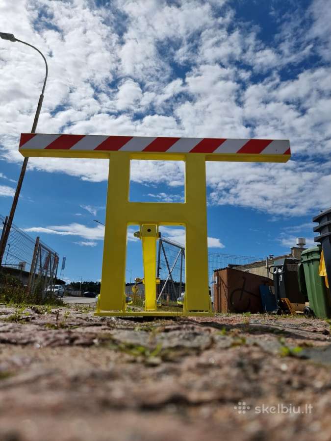 Premium kokybės stovėjimo vietos užtvara