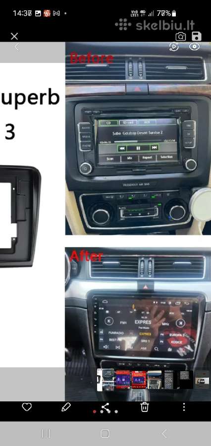 Parduodu volksvagen,skoda ,seat multimedijas - nuotraukos Nr. 8