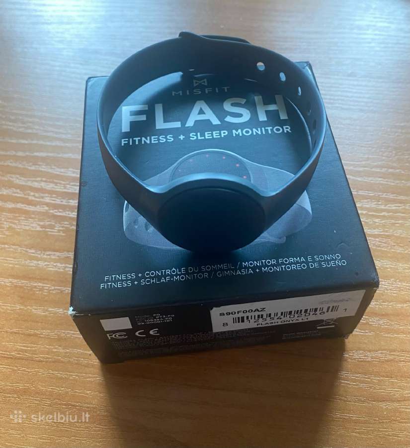 Onyx black - Misfit Flash išmani apyrankė - nuotraukos Nr. 2
