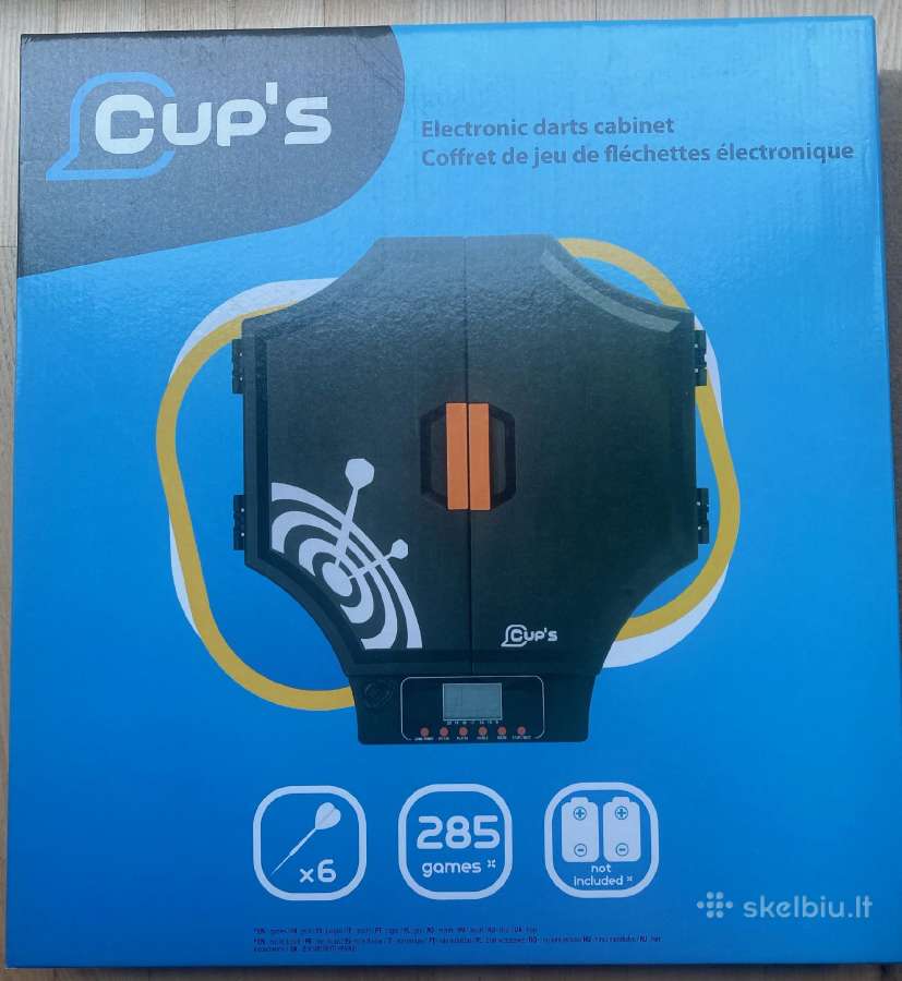 Čempionatų Cup's Elektroninis smiginis su durim