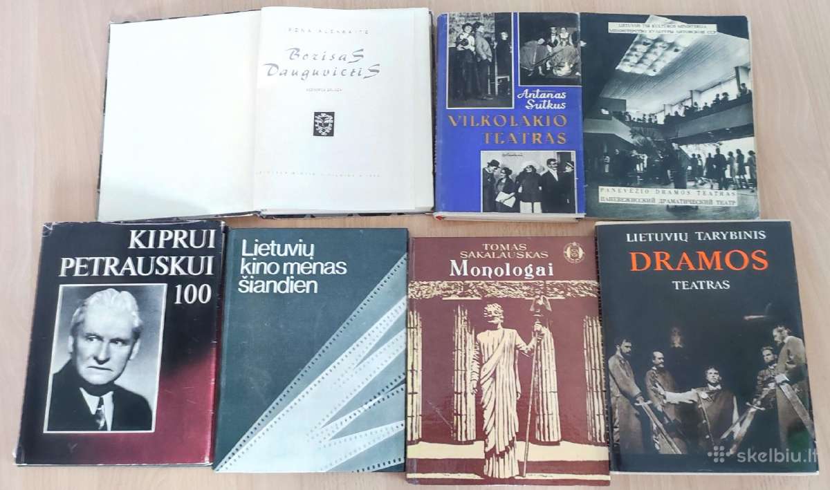 Knygos apie teatrą