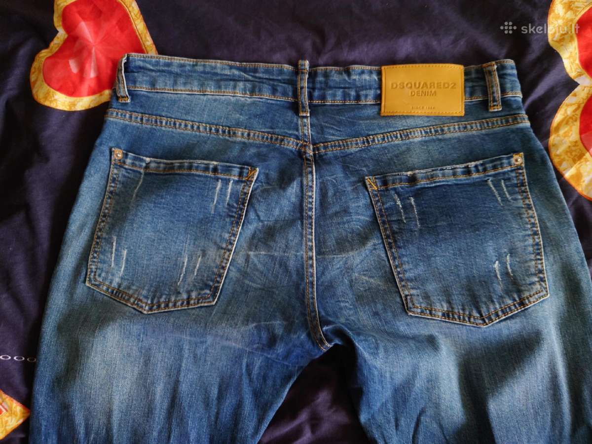 Vyriški Dsquared2 džinsai. - nuotraukos Nr. 4