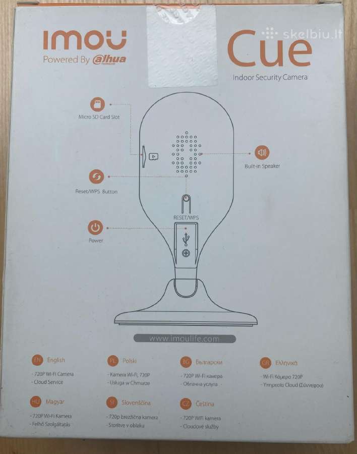 Wi Fi kamera Imou Cue - nuotraukos Nr. 2