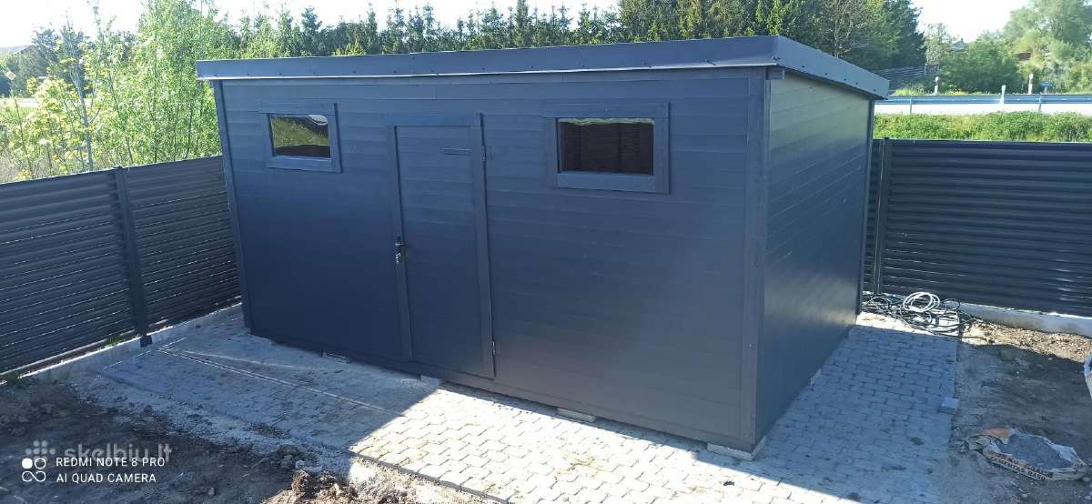 Lauko sandėliukai,pirtys,sodo ir vaikiški nameliai - nuotraukos Nr. 18