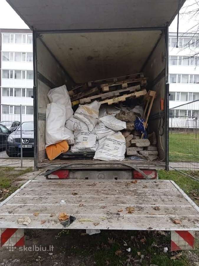 Šiukšlių išvežimas geriausia kaina griovimo darbai - nuotraukos Nr. 2