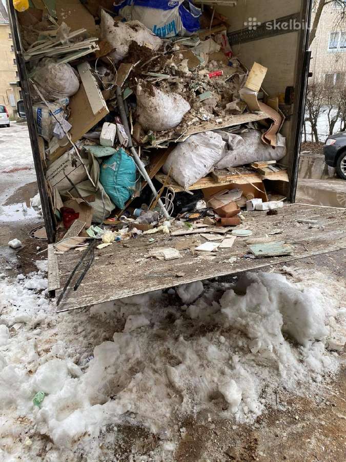 Šiukšlių išvežimas geriausia kaina griovimo darbai - nuotraukos Nr. 14