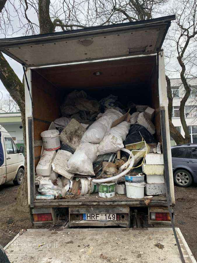 Šiukšlių išvežimas geriausia kaina griovimo darbai - nuotraukos Nr. 25