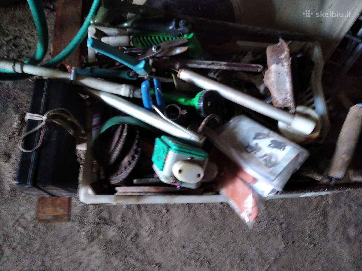Ivairus irankiai instrumentai sodo-garazo darbams - nuotraukos Nr. 3