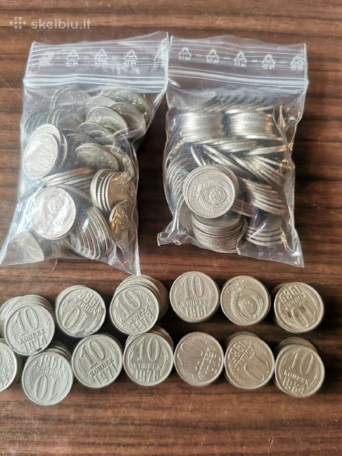 10 kapeikų, 329vnt