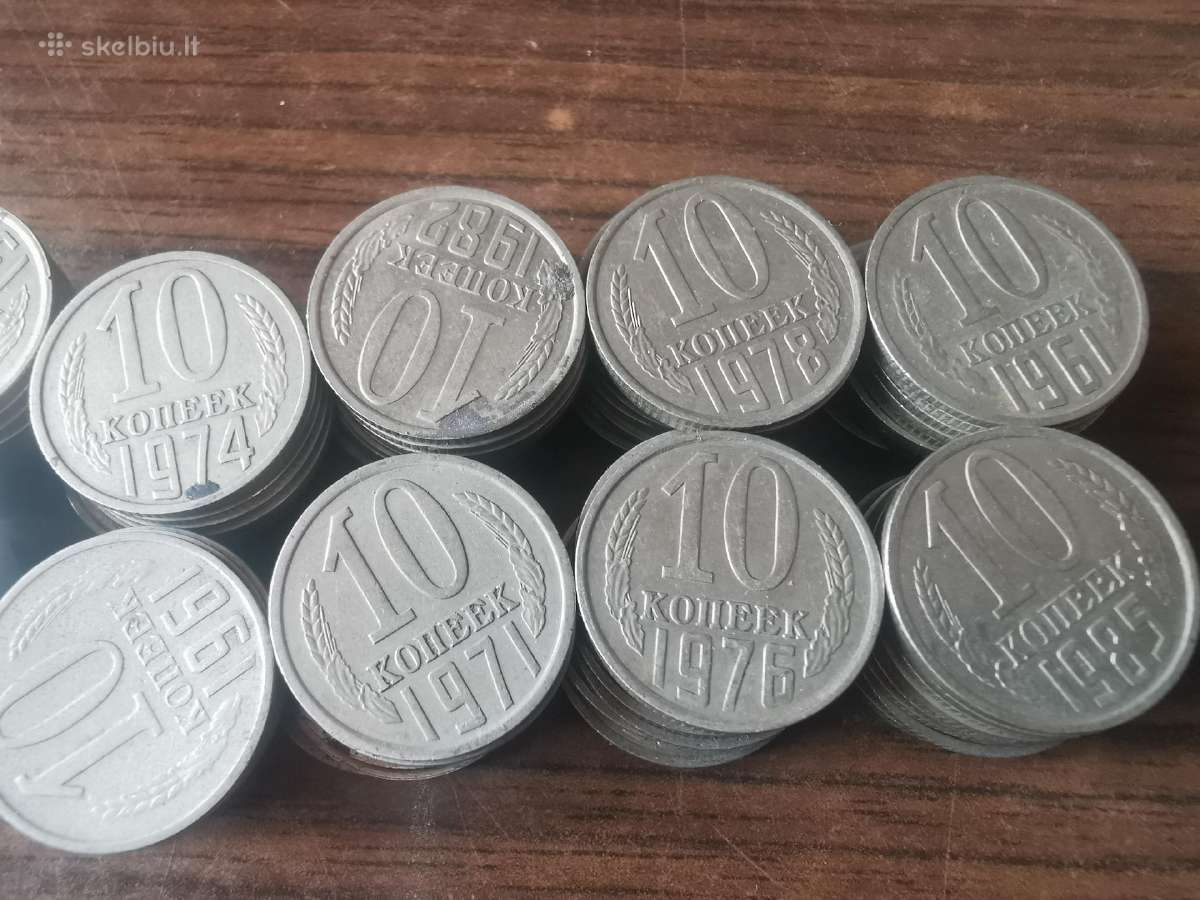 10 kapeikų, 329vnt - nuotraukos Nr. 4
