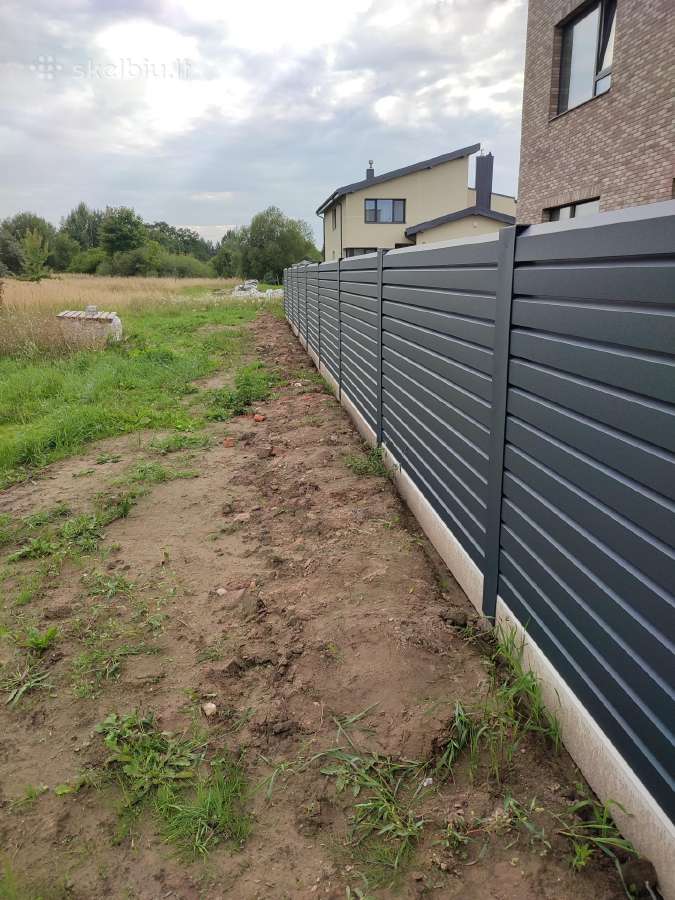 Įrengiame kokybišką tvorą pagal kliento norus - nuotraukos Nr. 5