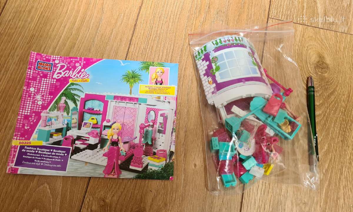Barbie konstruktorius stambių dalių - nuotraukos Nr. 2