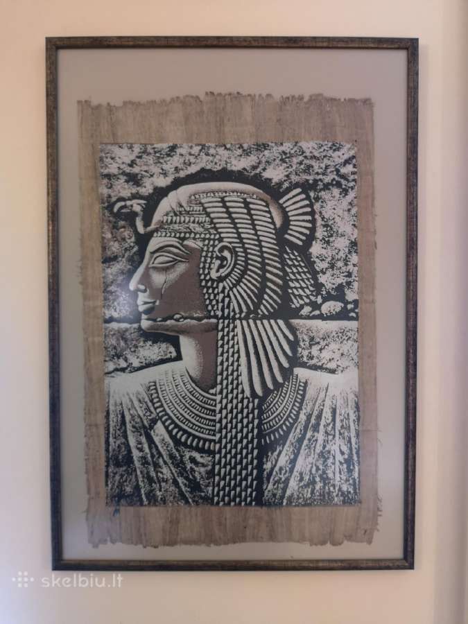Egipto papiruso paveikslas - nuotraukos Nr. 2