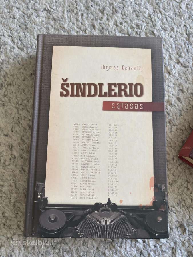 Knyga Šindlerio sąrašas