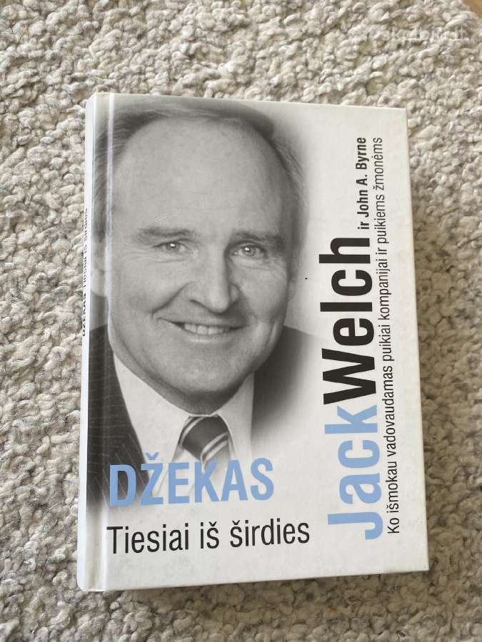 Džekas. Tiesiai iš širdies: ko išmokau vadovaudama