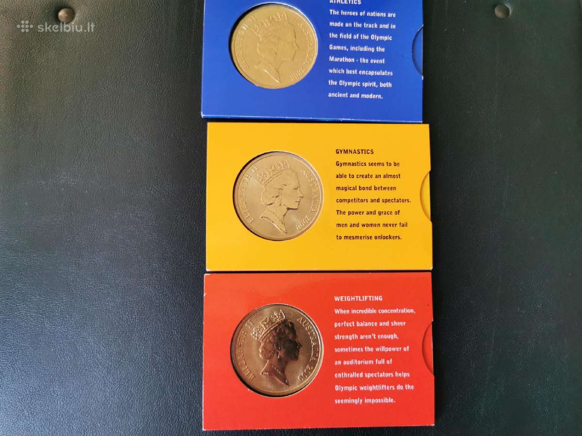 Australija 2000 5 dollars Sydnėjaus ol. žaid. - nuotraukos Nr. 2