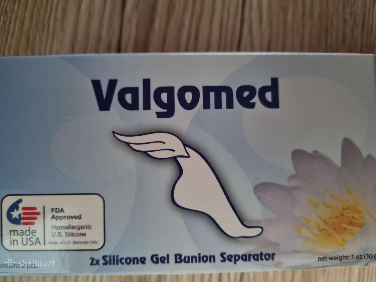 Kojos nykščio kauliuko įtvaras silikoninis - nuotraukos Nr. 2