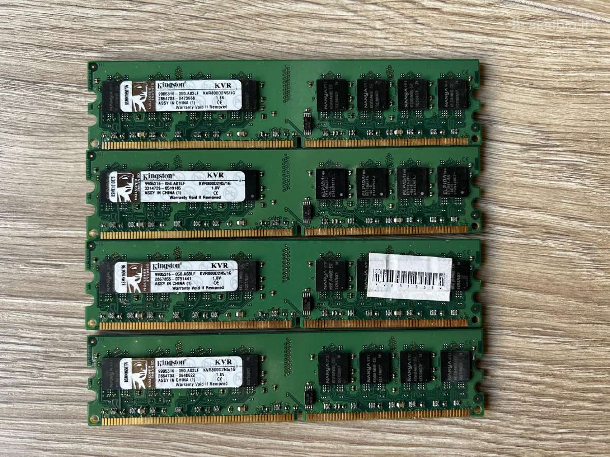 Kingston Ddr2 800 4x1gb