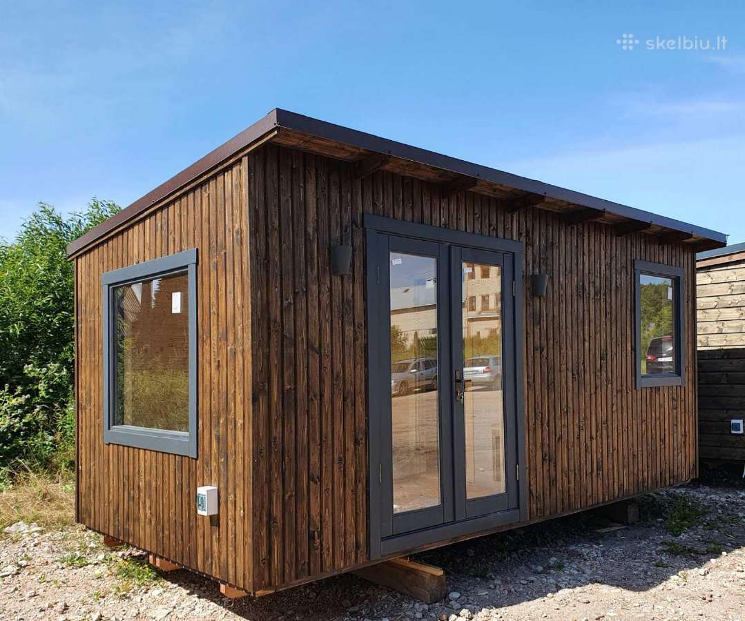 Gaminame įvairių dydžių karkasines pirtis, 4x2,4m - nuotraukos Nr. 13