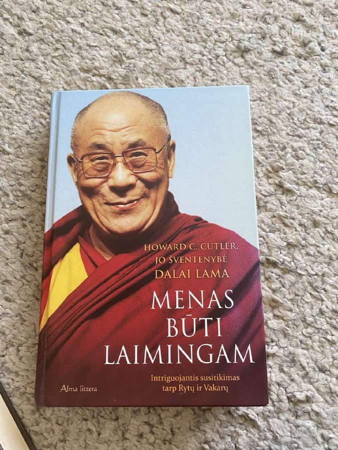 Knyga Menas Būti Laimingam