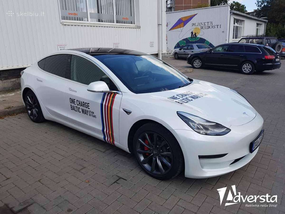 Reklama ant automobilio - nuotraukos Nr. 8