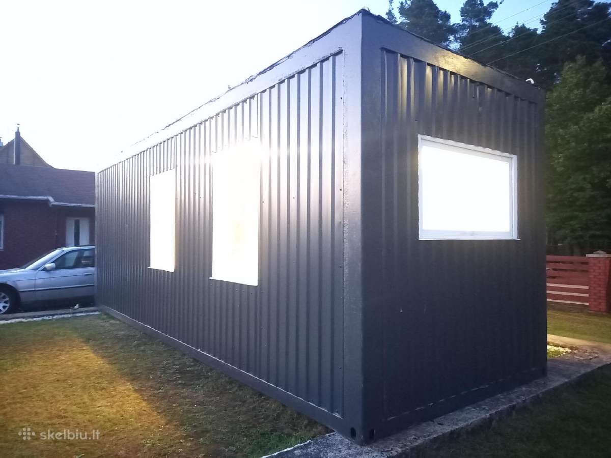 Modulinis 8m. apšiltintas namelis su san mazgu - nuotraukos Nr. 8